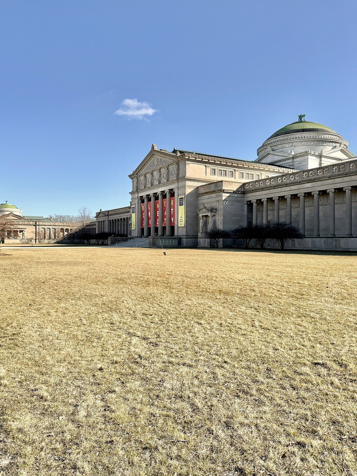 the Museum of Science and Industry building in Hyde Park